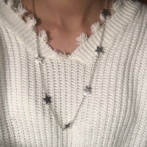 Silver Star Necklace